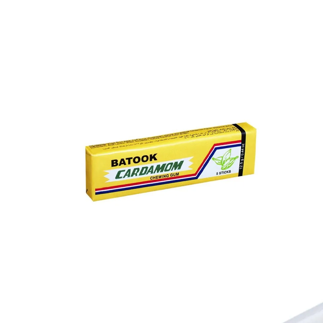 Batook Cardamom Gum, 5 Pieces