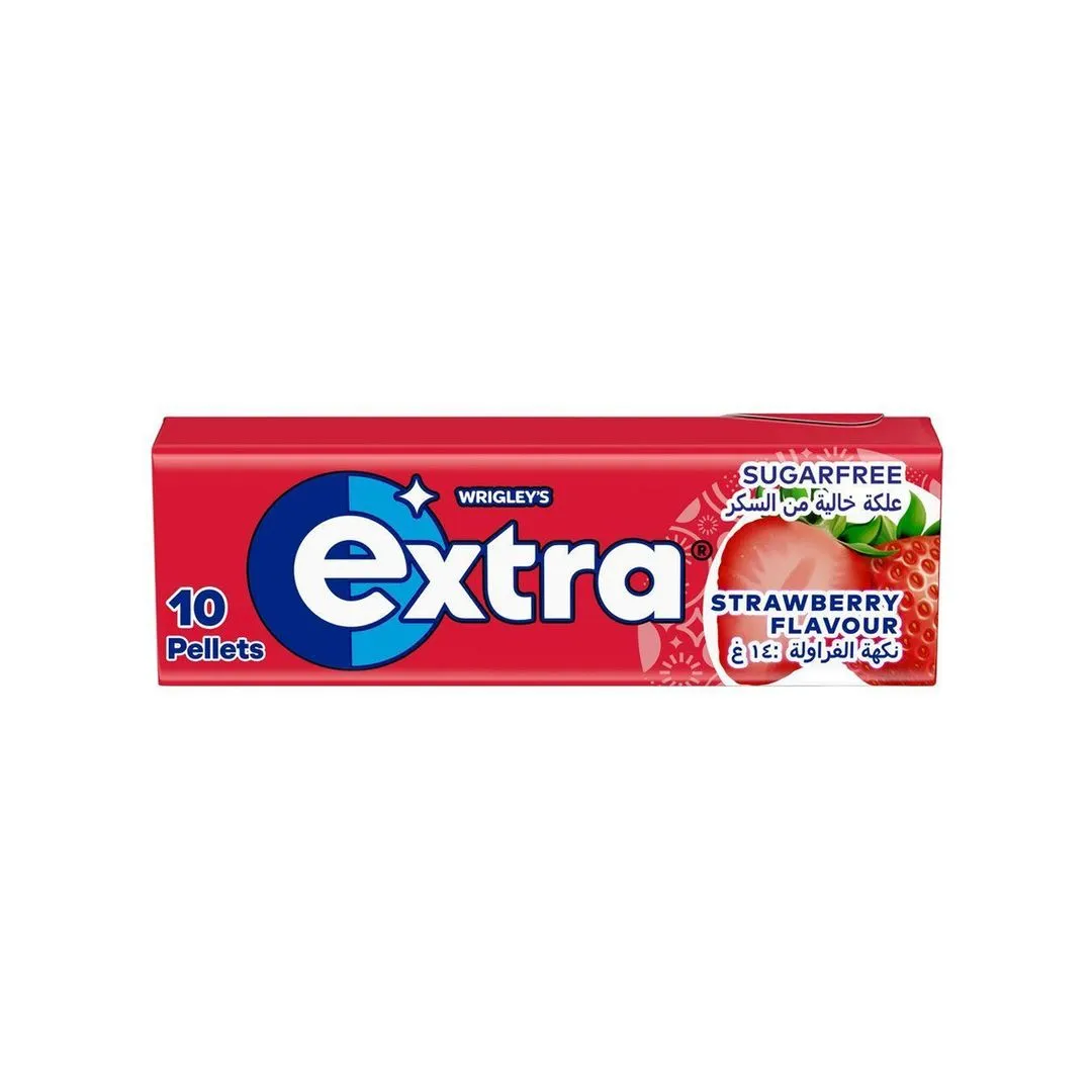 Wrigley's  Extra Strawberry Pellets Gum, 14g