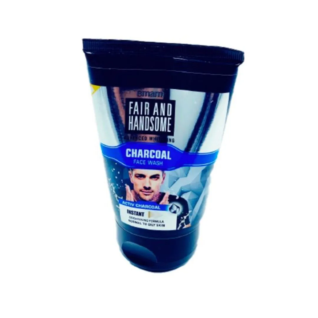 Fair And Handsome Advanced Whitening Charcoal Face Wash 100 Ml