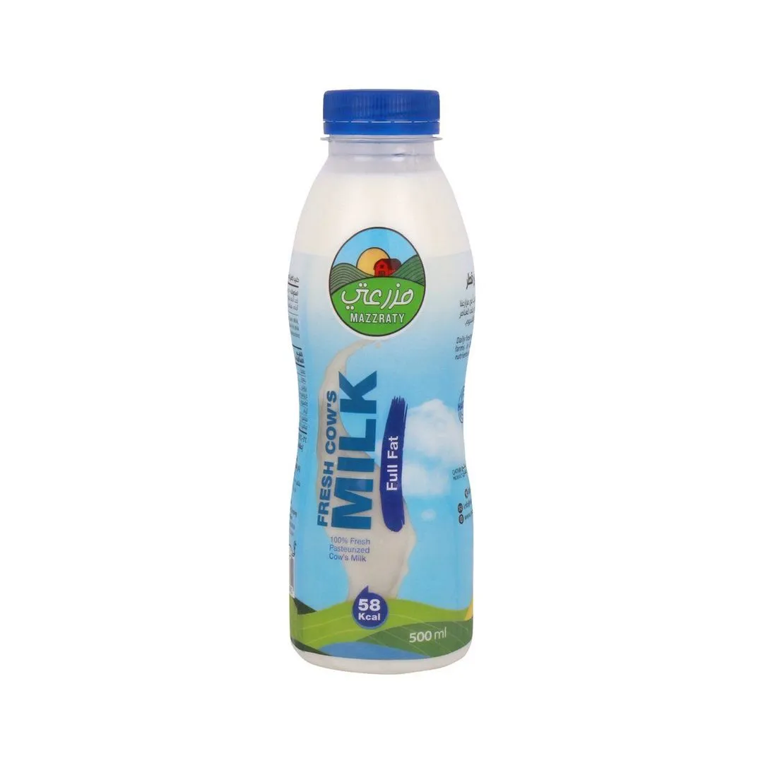 Mazzraty Full Fat Fresh Milk, 500ml