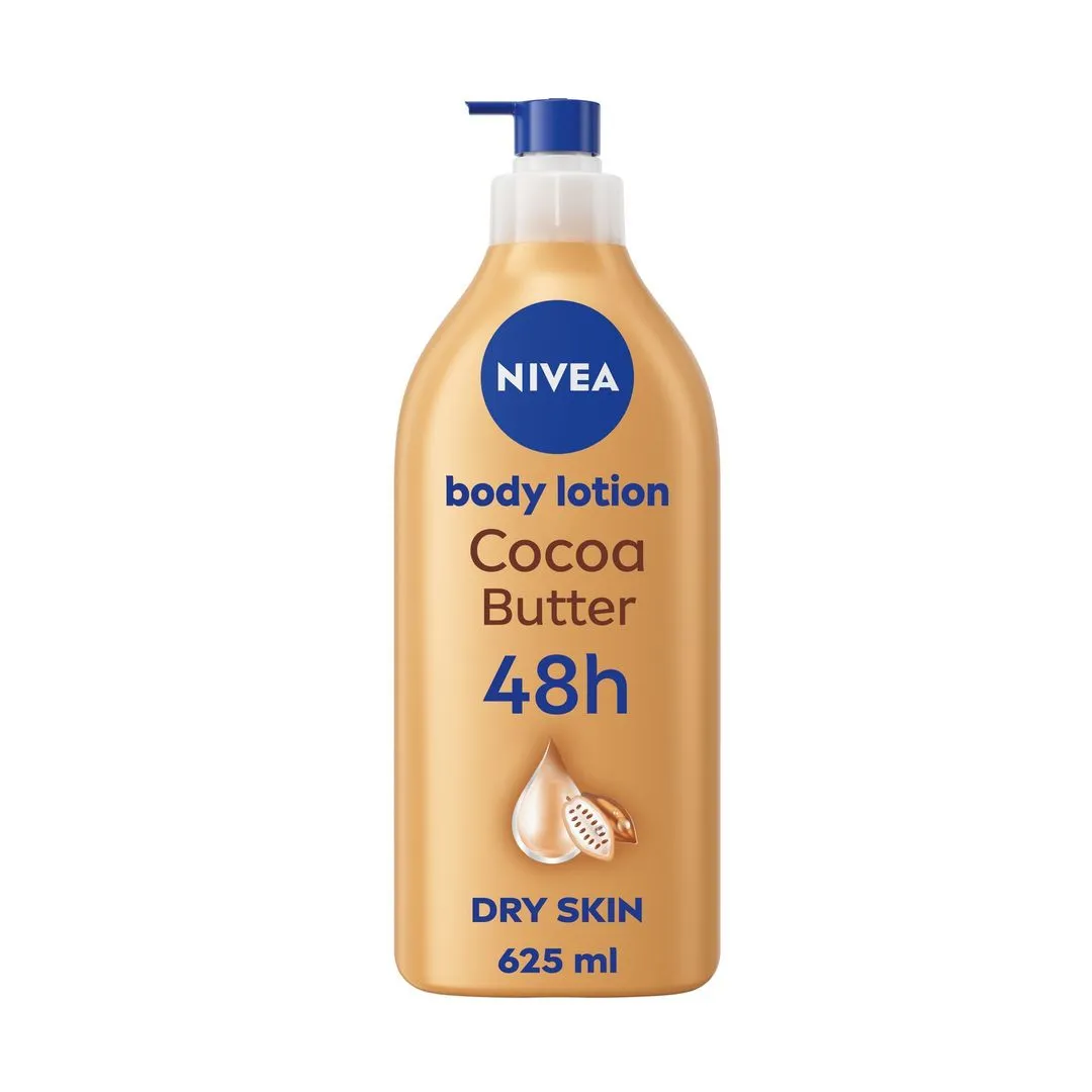 Nivea Body Lotion Cocoa Butter For Dry Skin, 625m