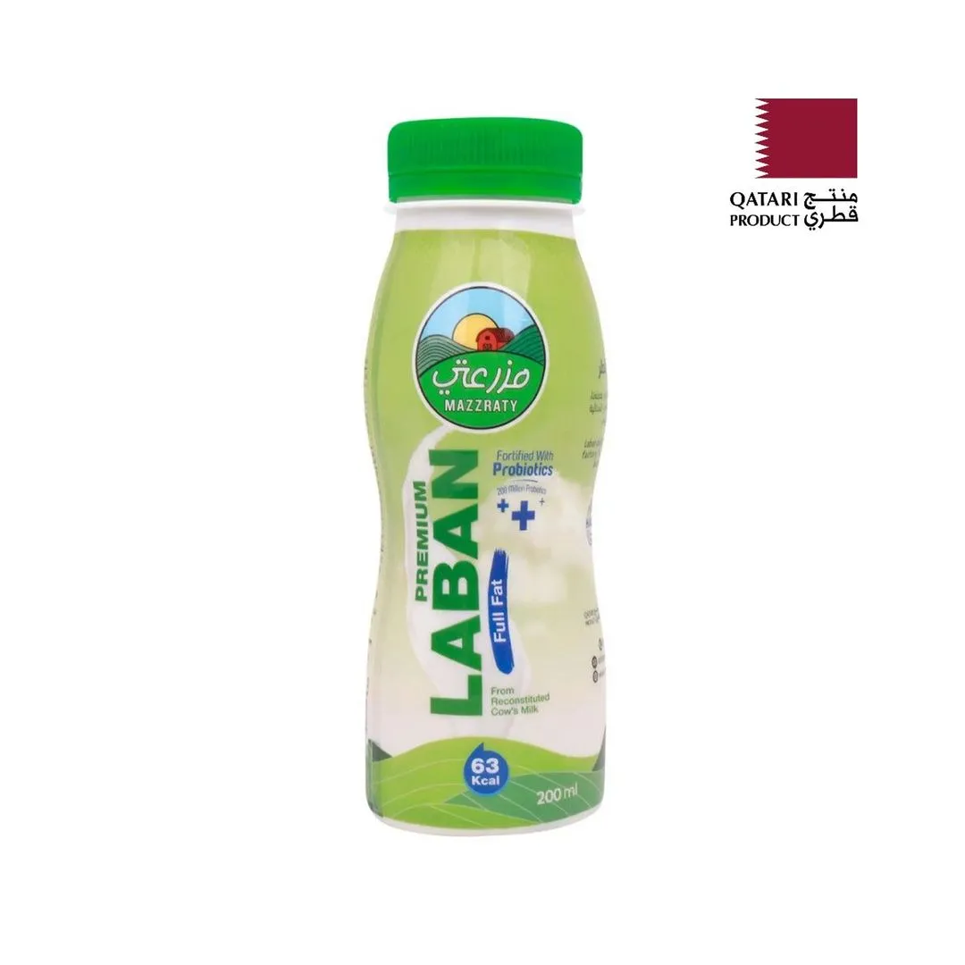 Mazzraty Probiotics Full Fat Laban, 200ml