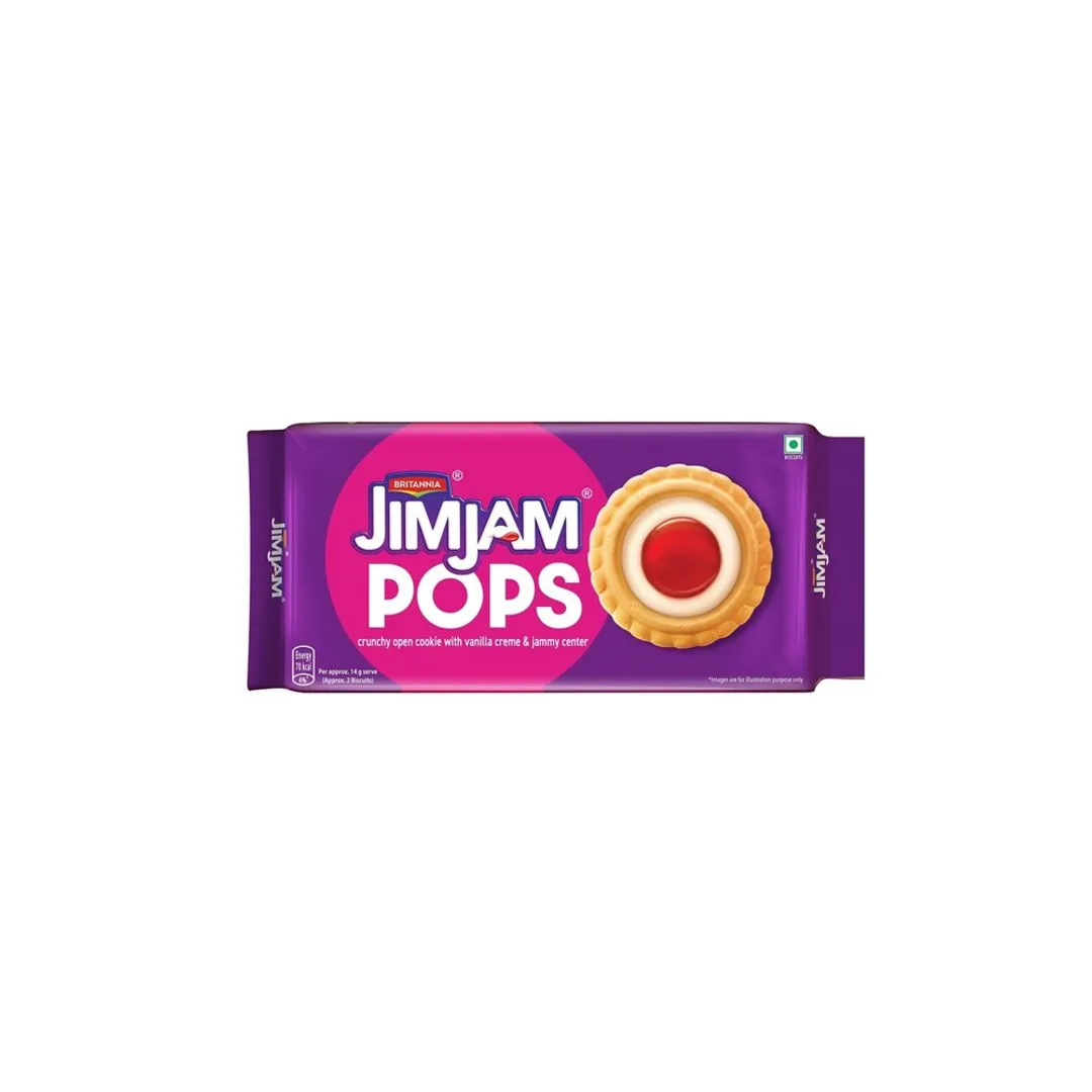 Britannia Jim Jam Pops, 70g