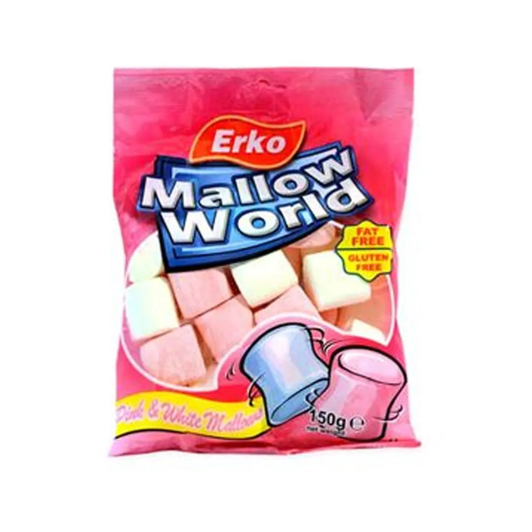 Erko Mallow World Heat Shape Marshmallow, 120g