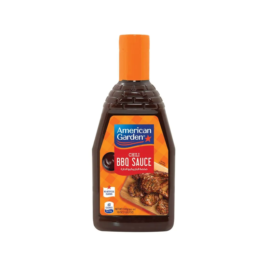 American Garden Chili BBQ Sauce, 510g