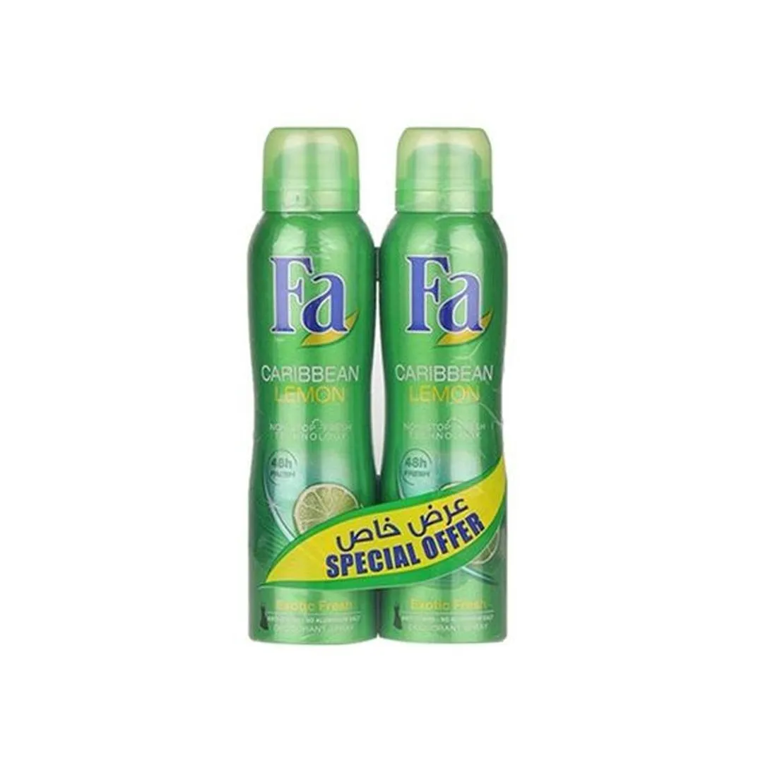 Fa Deo Spray 150Ml 2+1 Carib. Lime