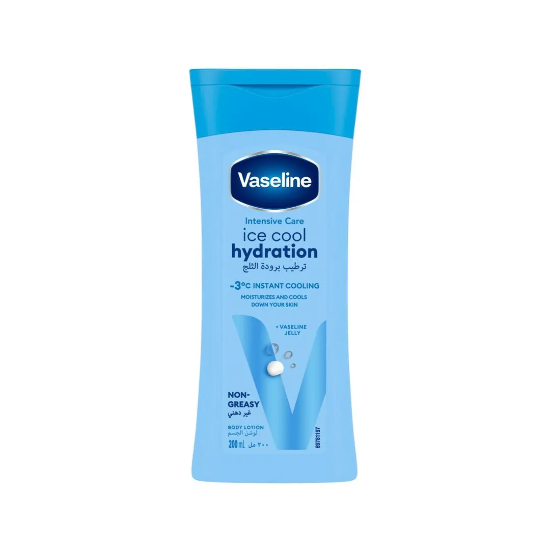 Vaseline Intensive Care Ice Cool Hydration Body Lotion, 200ml