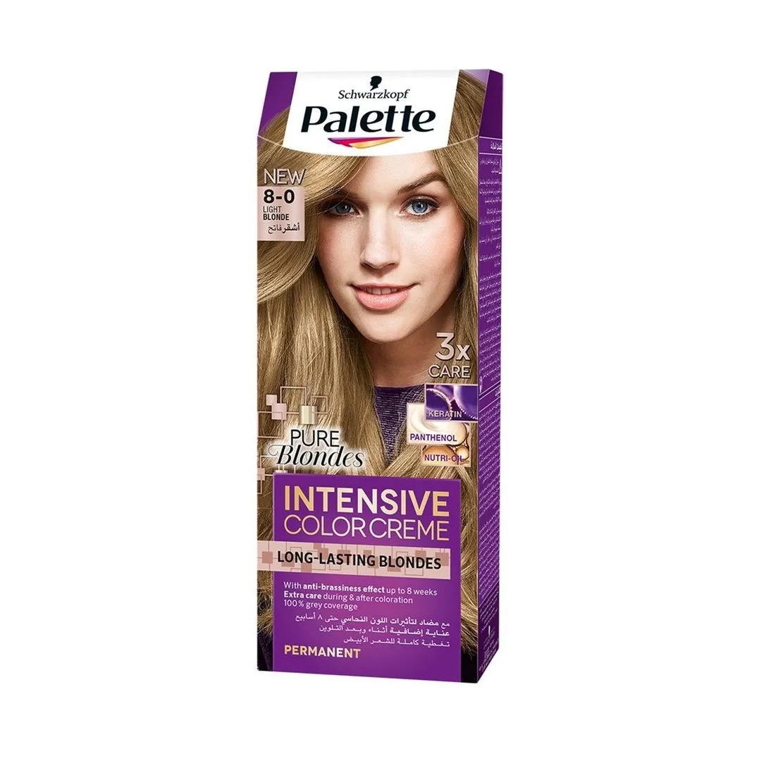 Palette Intesive Colour Creme 8-0 Light Blonde