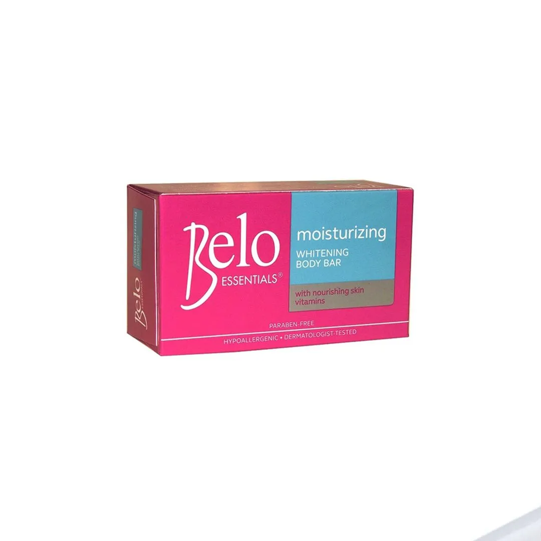 Belo Essentials Moisturizing & Whitening Body Bar, 135g