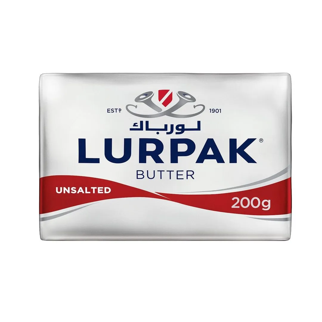 Lurpak Unsalted Butter, 200g