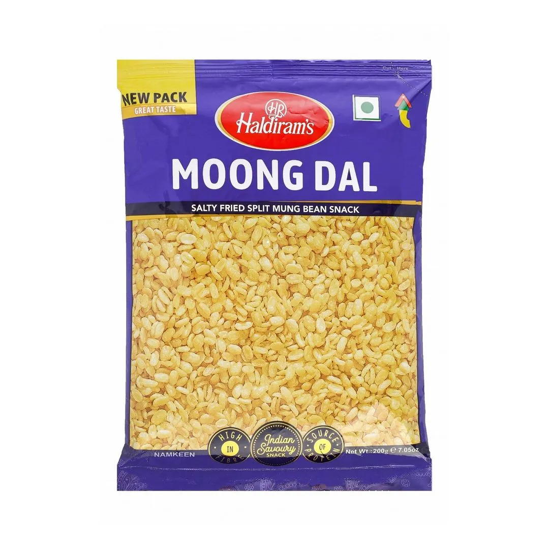 Haldiram's Salted Moong Dal Namkeen, 200g