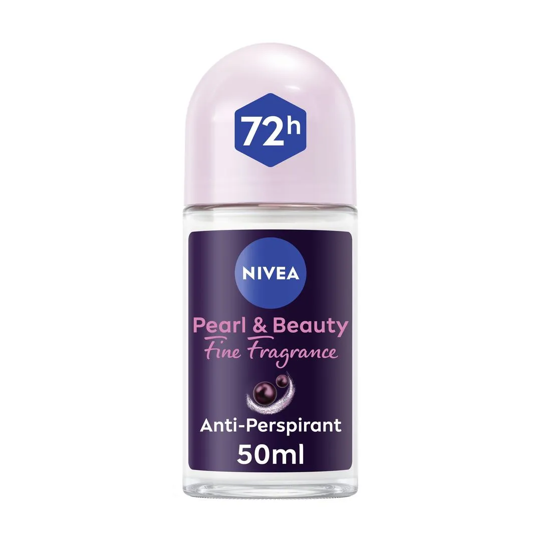 Nivea Anti-Perspirant Pearl & Beauty  Elegant Fragrance Female Roll-On, 50ml