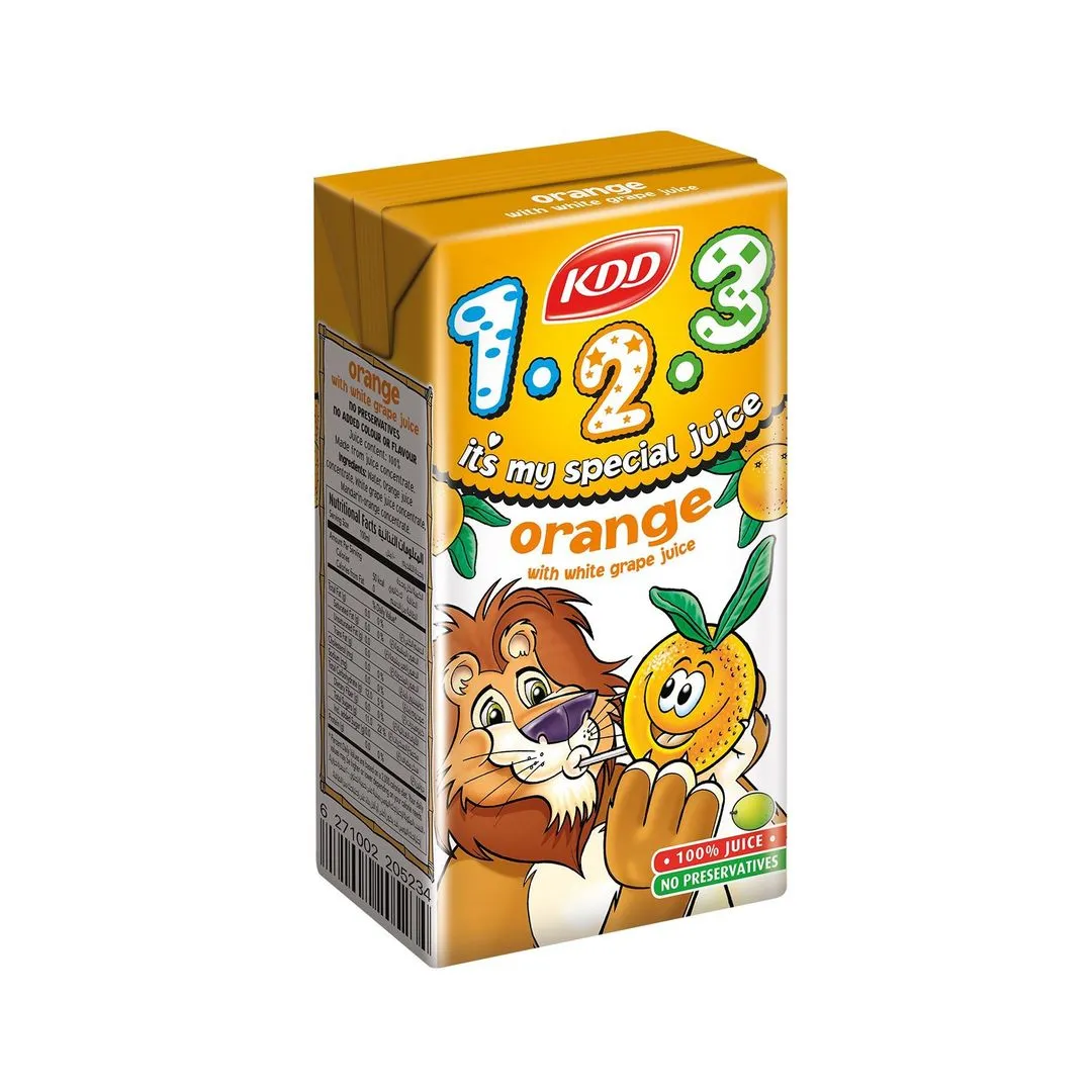 KDD 123 Orange Nectar Juice, 125ml