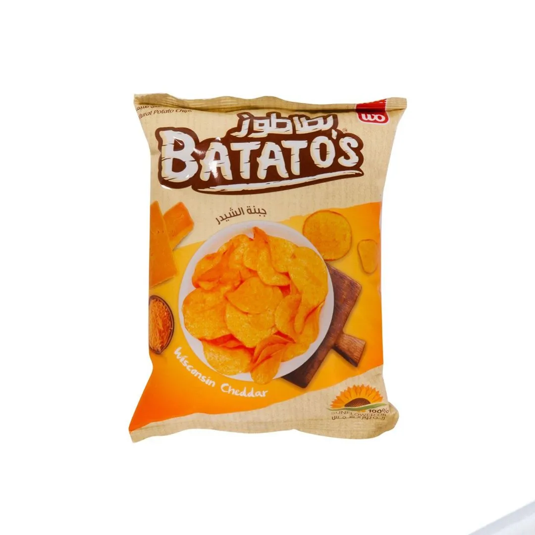 Batatos Cheddar Chips, 15g
