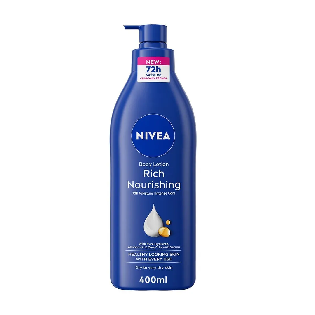 Nivea Nourishing Body Lotion for Extra Dry Skin, 400ml
