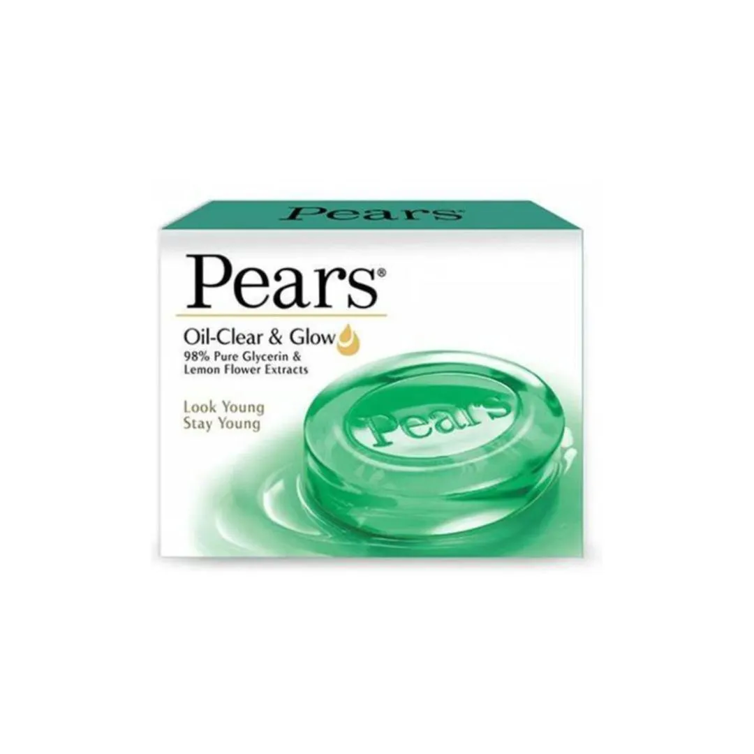 Pears Glycerine Soap Brighter Green 125 Gm