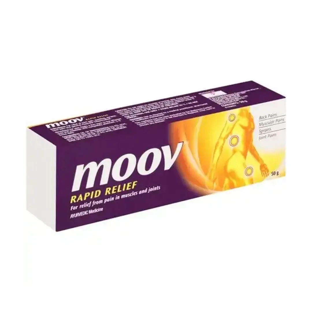 Moov Rapid Relief Fast Pain in Muscles & Joints Ointment, 50g