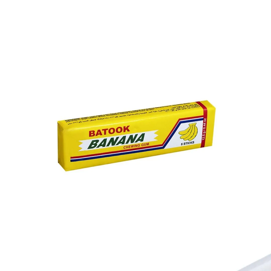 Batook Banana Gum, 5 Pieces