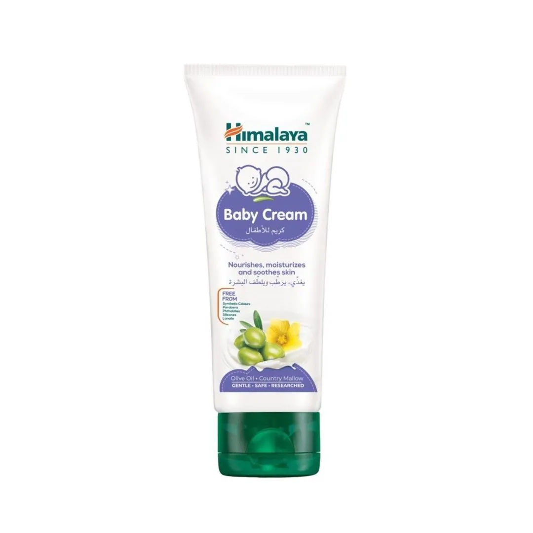 Himalaya Baby Cream with Olive & Country Mallow Extract, 100ml
