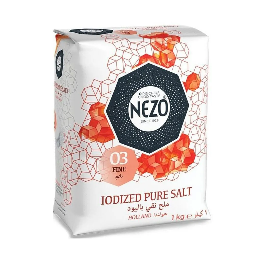 Nezo Iodized Pure Salt, 1kg