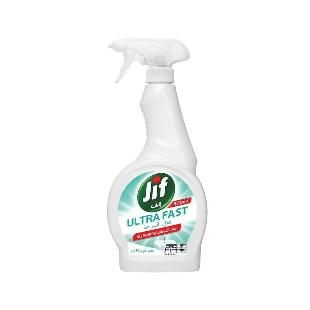 Jif Ultra Fast Multipurpose Cleaning Spray, 500ml