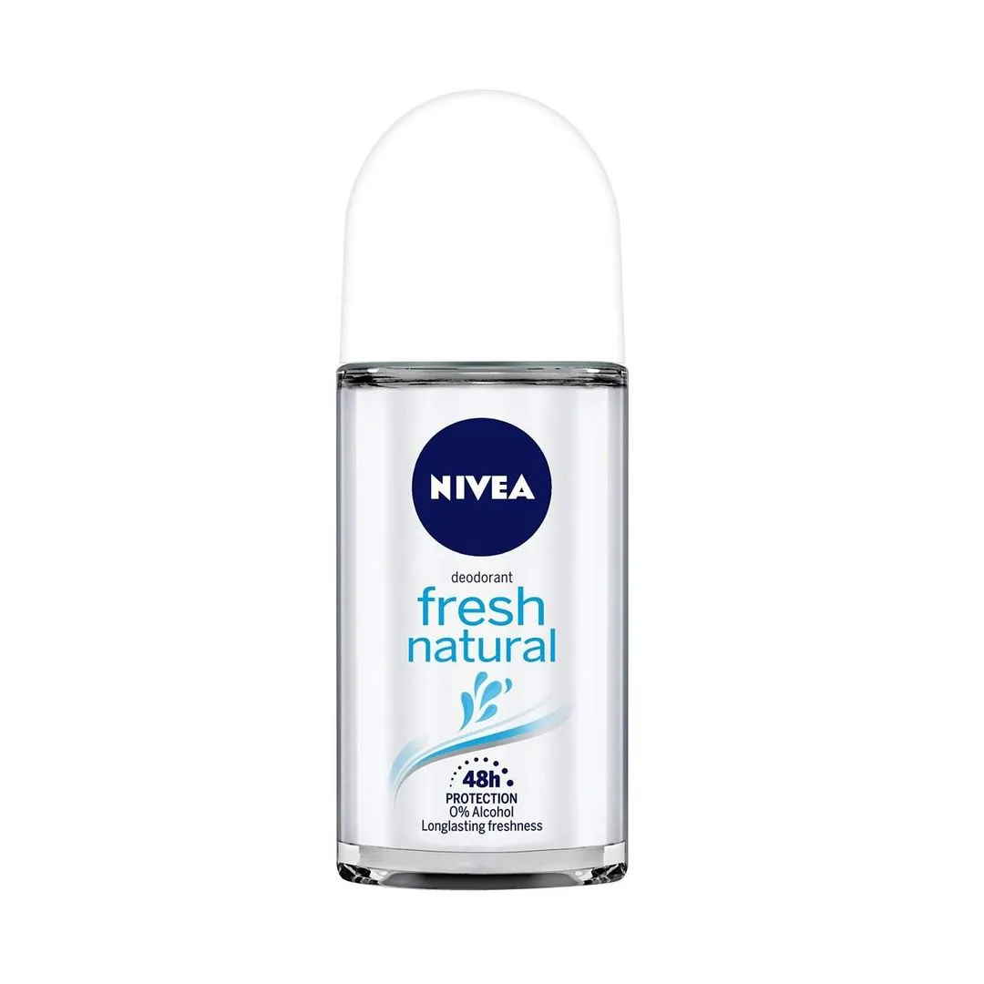 Nivea Deodorant Roll-On Fresh Natural For Women 50Mlx2