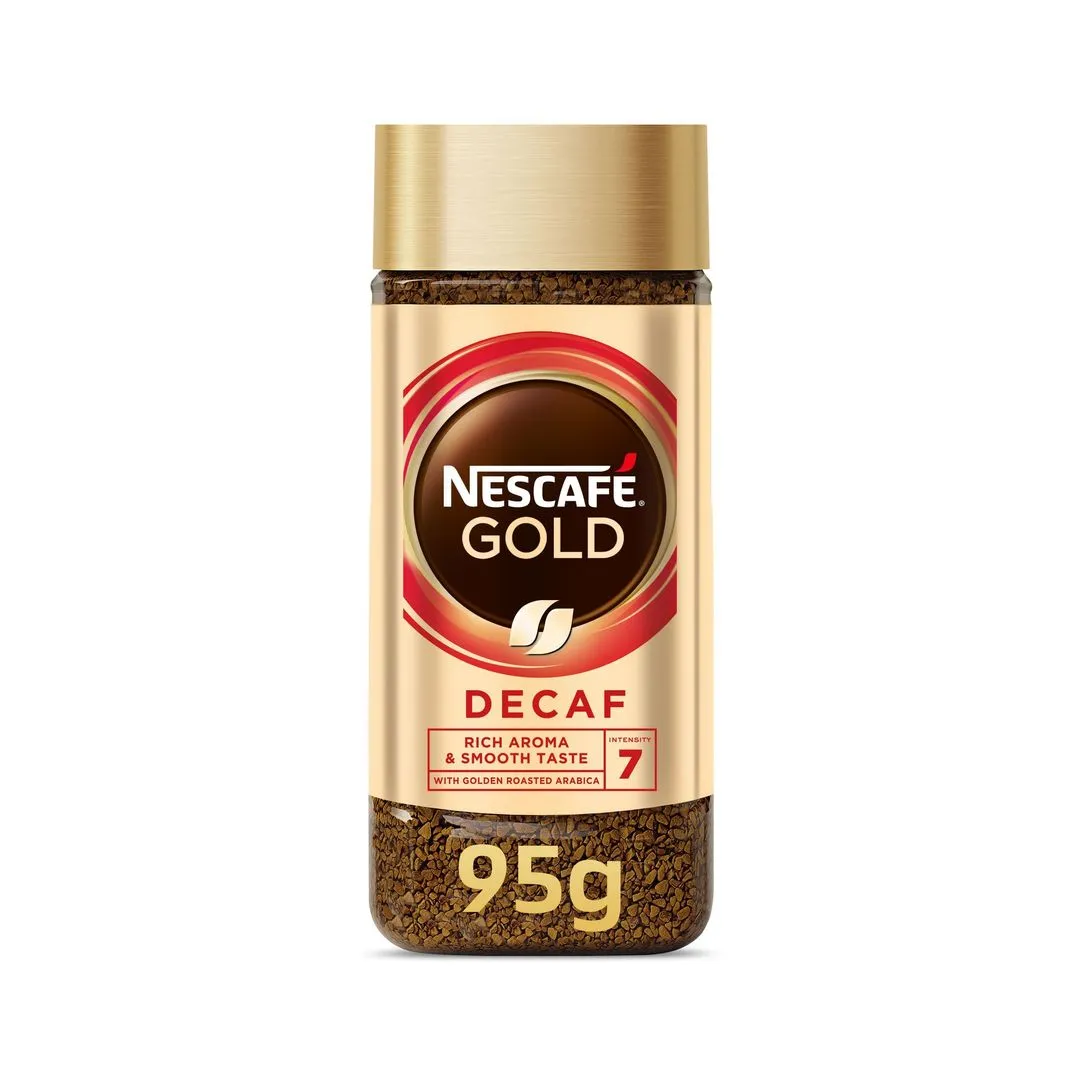 Nescafe Gold Decaf Rich Aroma & Smooth Instant Coffee, 95g