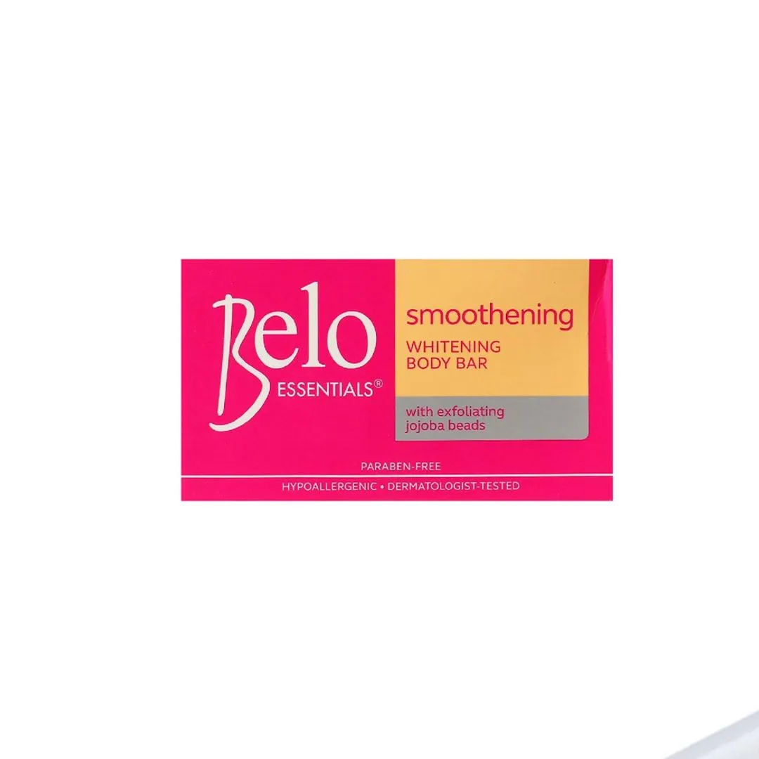 Belo Essentials Smoothening & Whitening Body Bar Soap, 135g