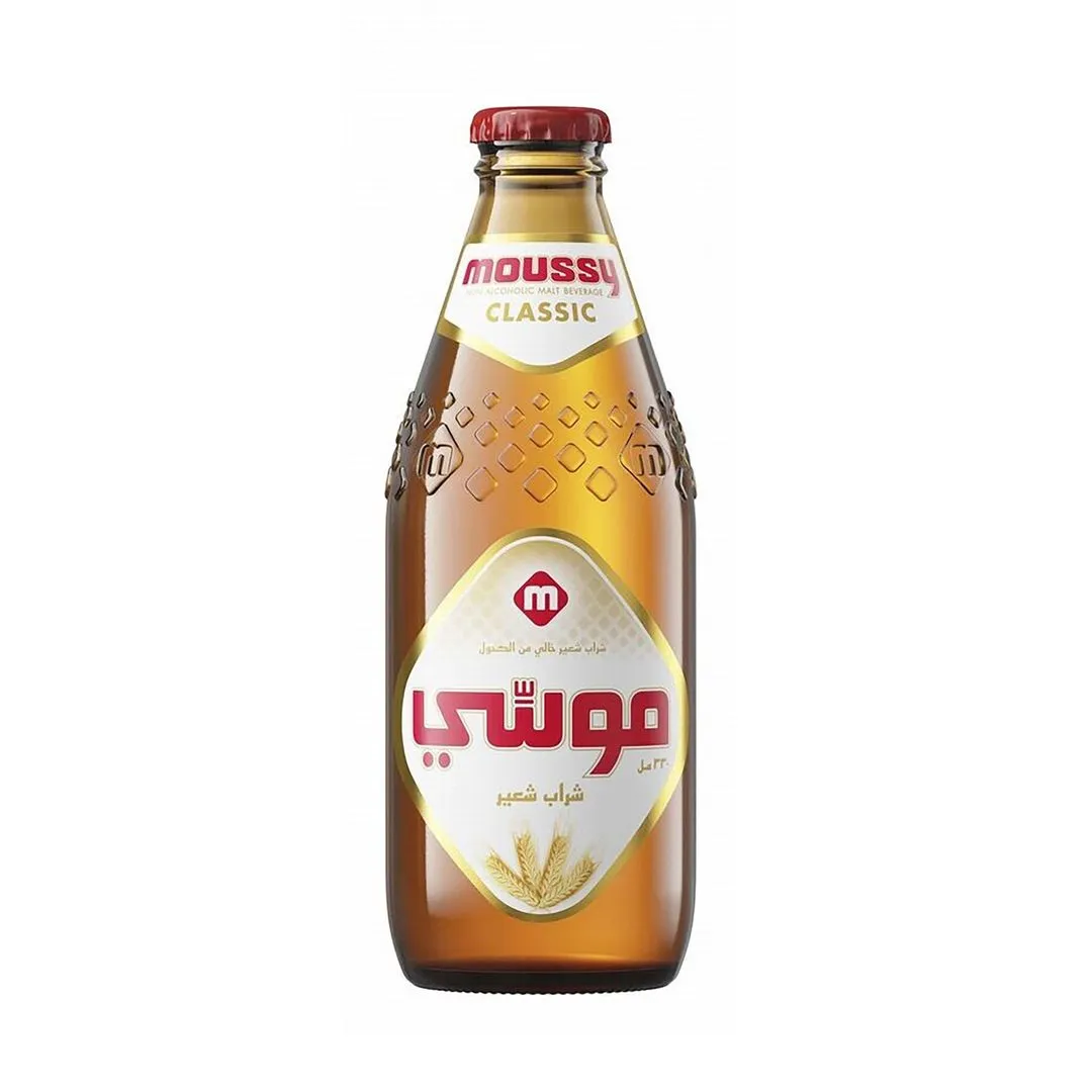 Moussy Non-Alcoholic Classic Malt Beverage, 330ml
