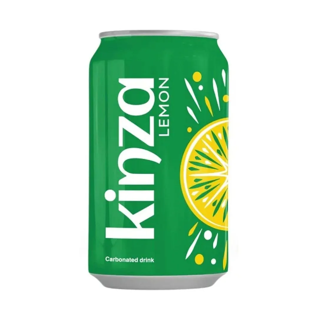 Kinza Lemon Soft Drink Can, 360ml