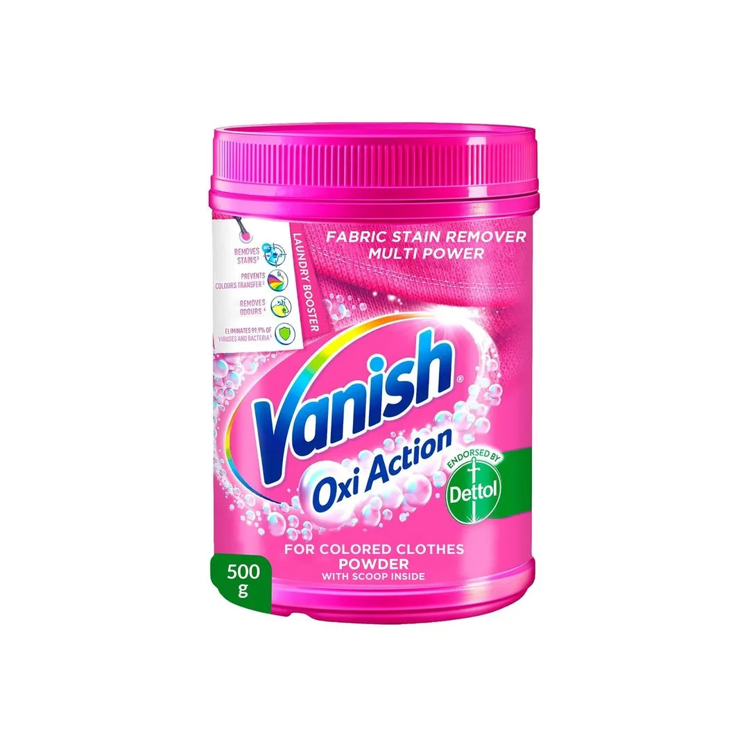 Vanish Oxi Action Fabric Stain Remover Detergent Powder, 450g