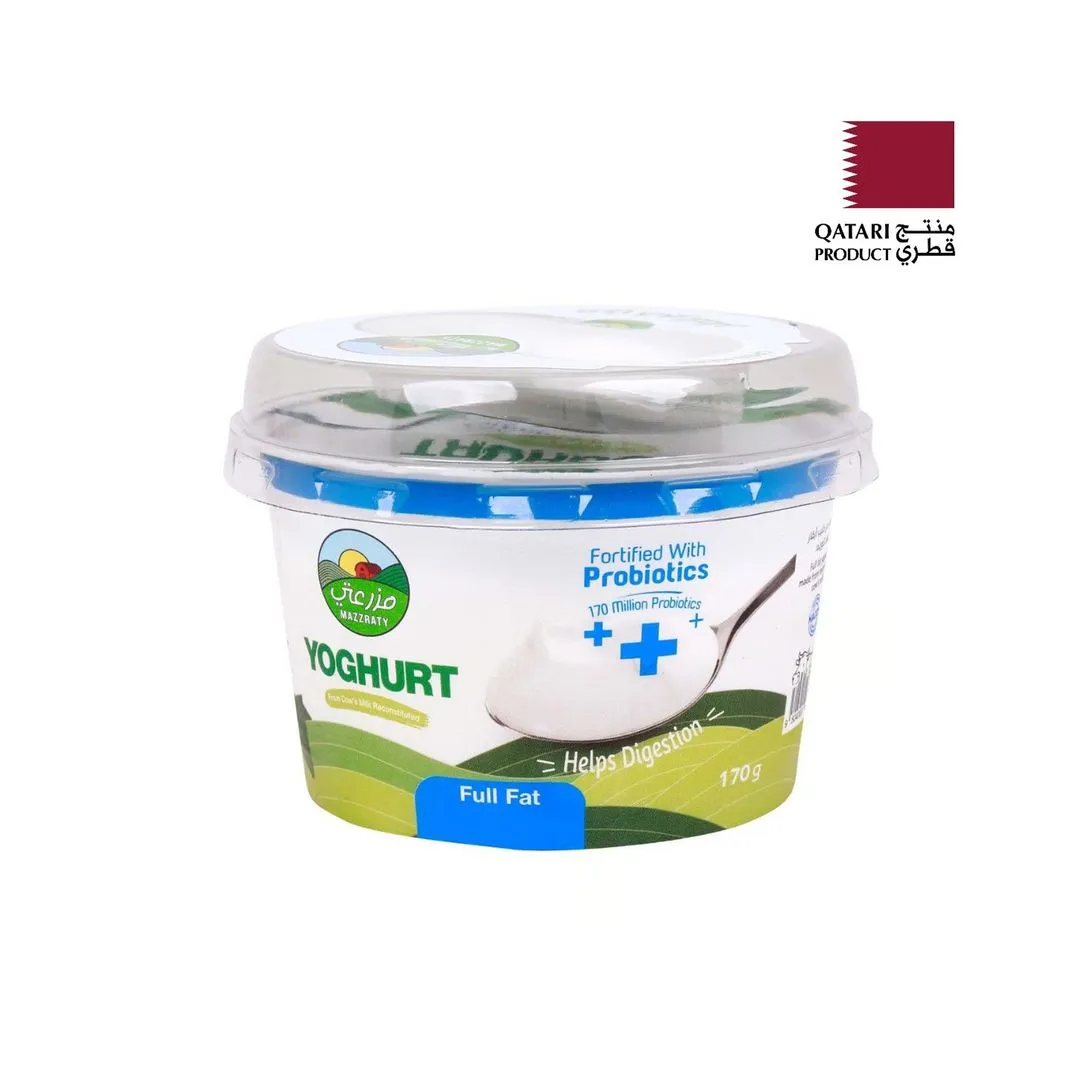 Mazzraty Probiotic Full Fat Yoghurt, 170g
