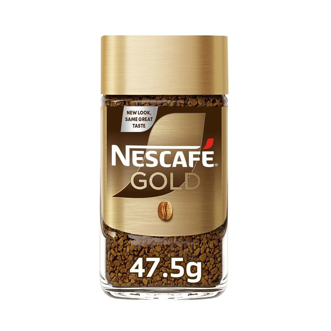 Nescafe Roasted Gold Instant Coffee, 47.5g