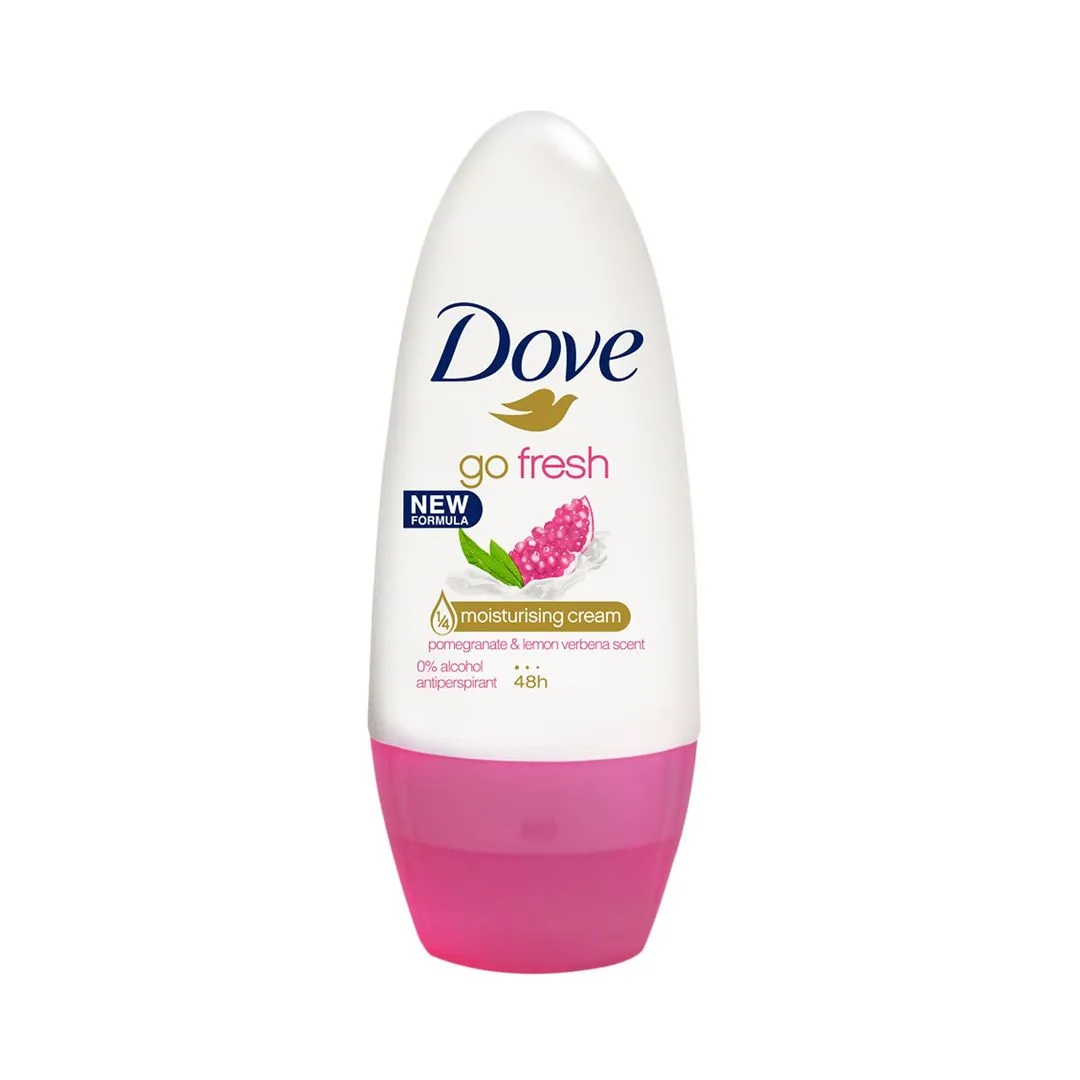 Dove Go Fresh Pomegranate & Lemon Verbena Scent Deodorant Roll On, 50ml