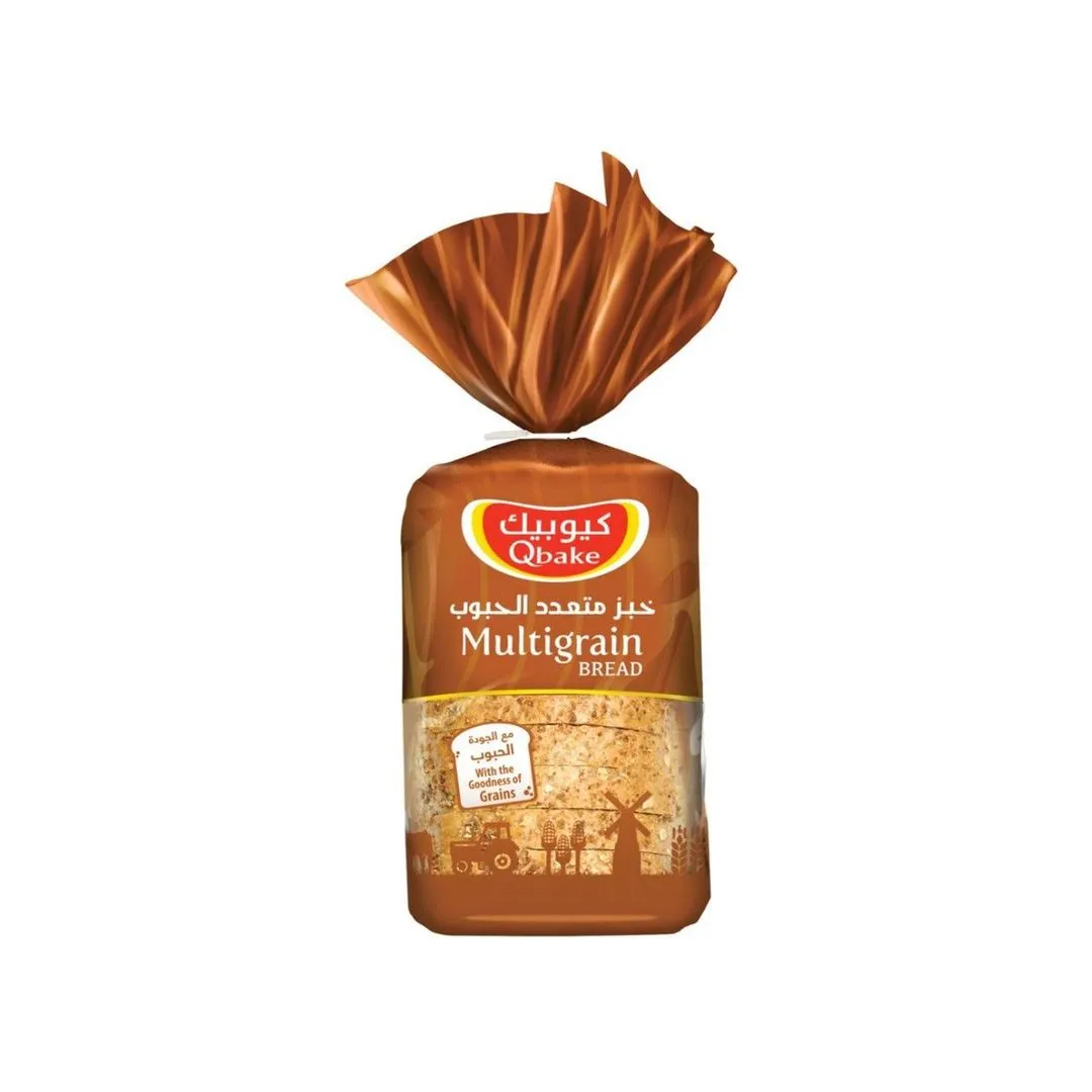 QBake Multigrain Bread Sliced Small, 325g