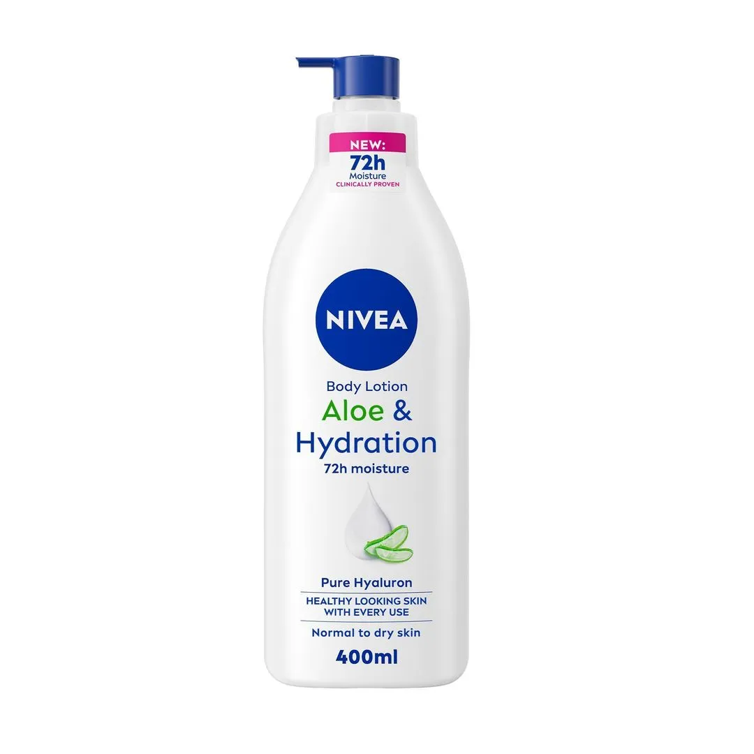 NIVEA Nourishing Body Lotion with Almond Oil & Deep Nourish Serum for Dry to Very Dry Skin, 250ml