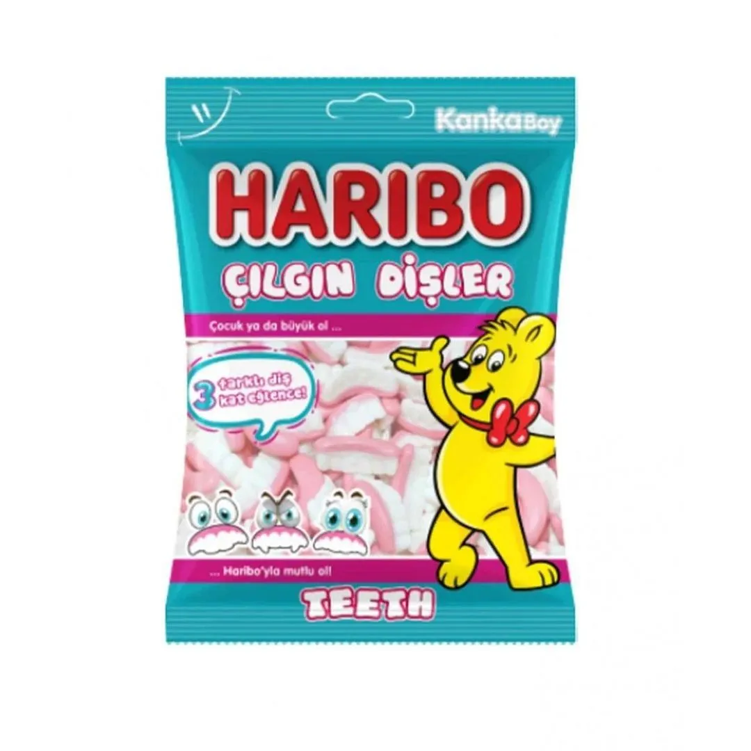 Haribo Candy Teeth, 80g