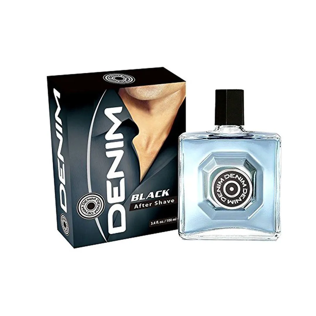 Denim Black After Shave Lotion, 100ml