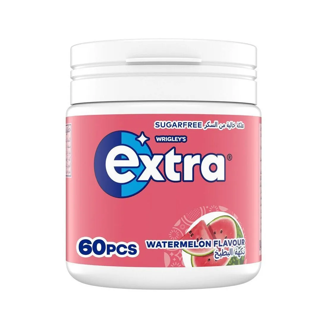 Wrigley's Extra Gum Watermelon Bottle, 84g
