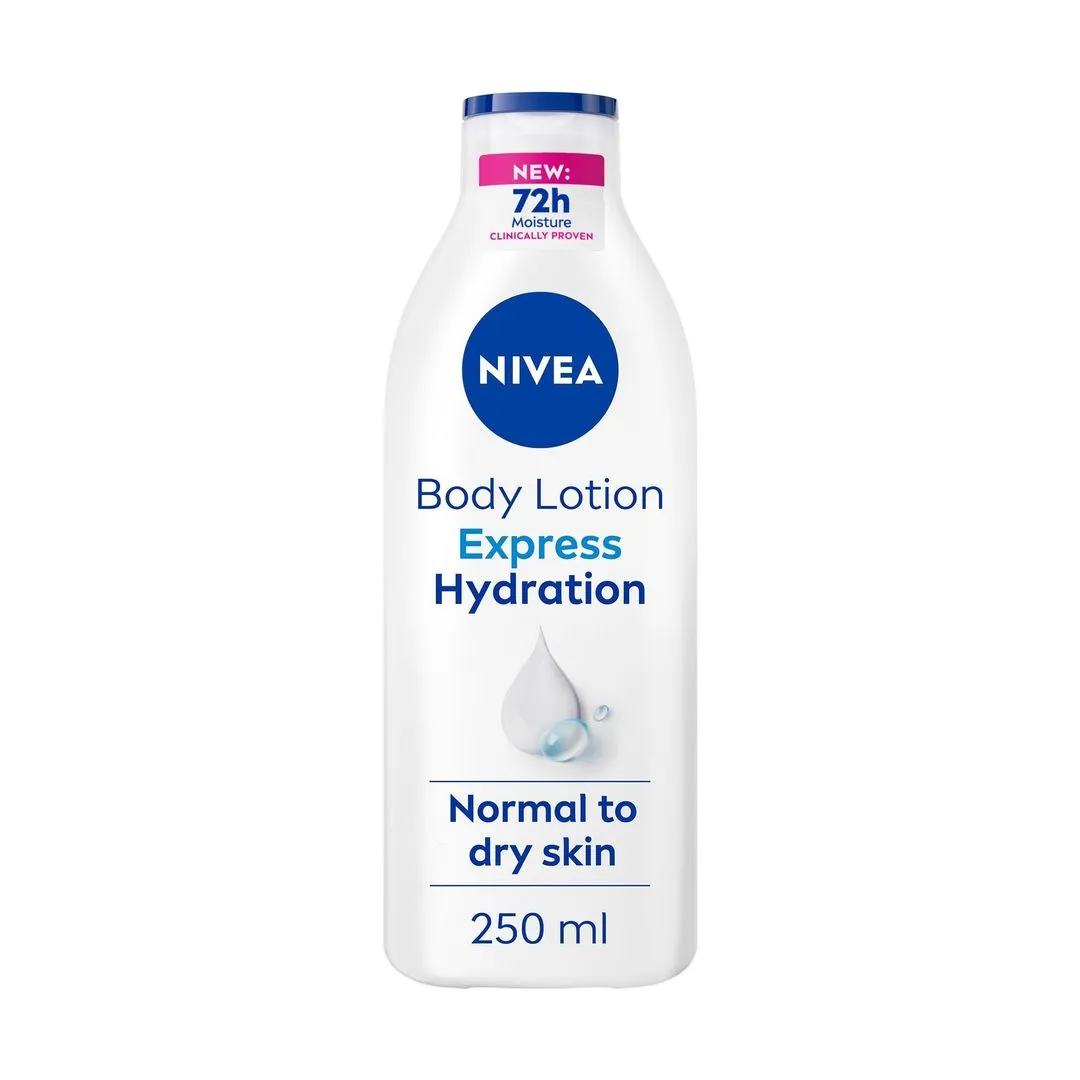 Nivea Body Lotion Express Hydration For Normal Skin, 250ml