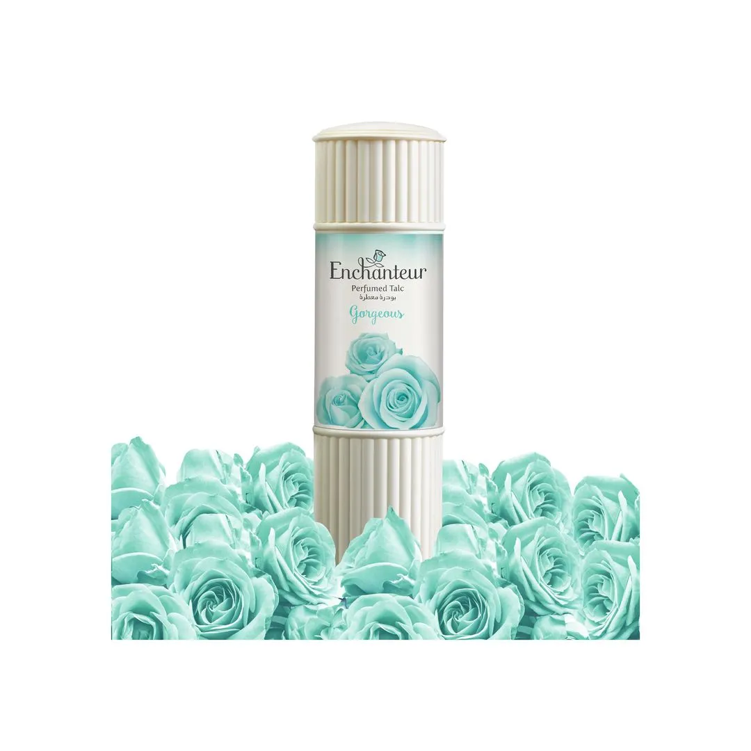 Enchanteur Gorgeous Perfumed Talcum Powder, 120g