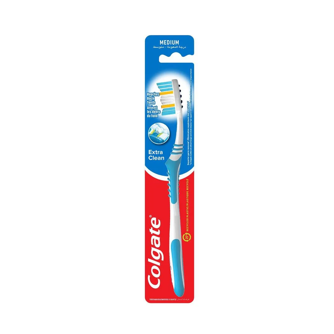 Colgate Extra Clean Medium Toothbrush, 1 Piece