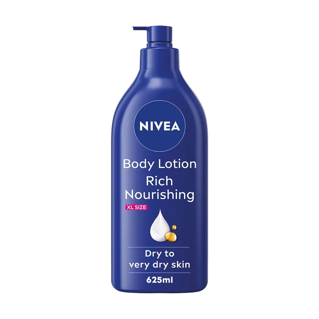 Nivea Extra Dry Skin Nourishing Almond Oil & Vitamin E Body Lotion 625 ml