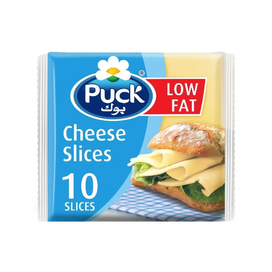 Puck Low Fat Cheese, 10 Slices, 200g