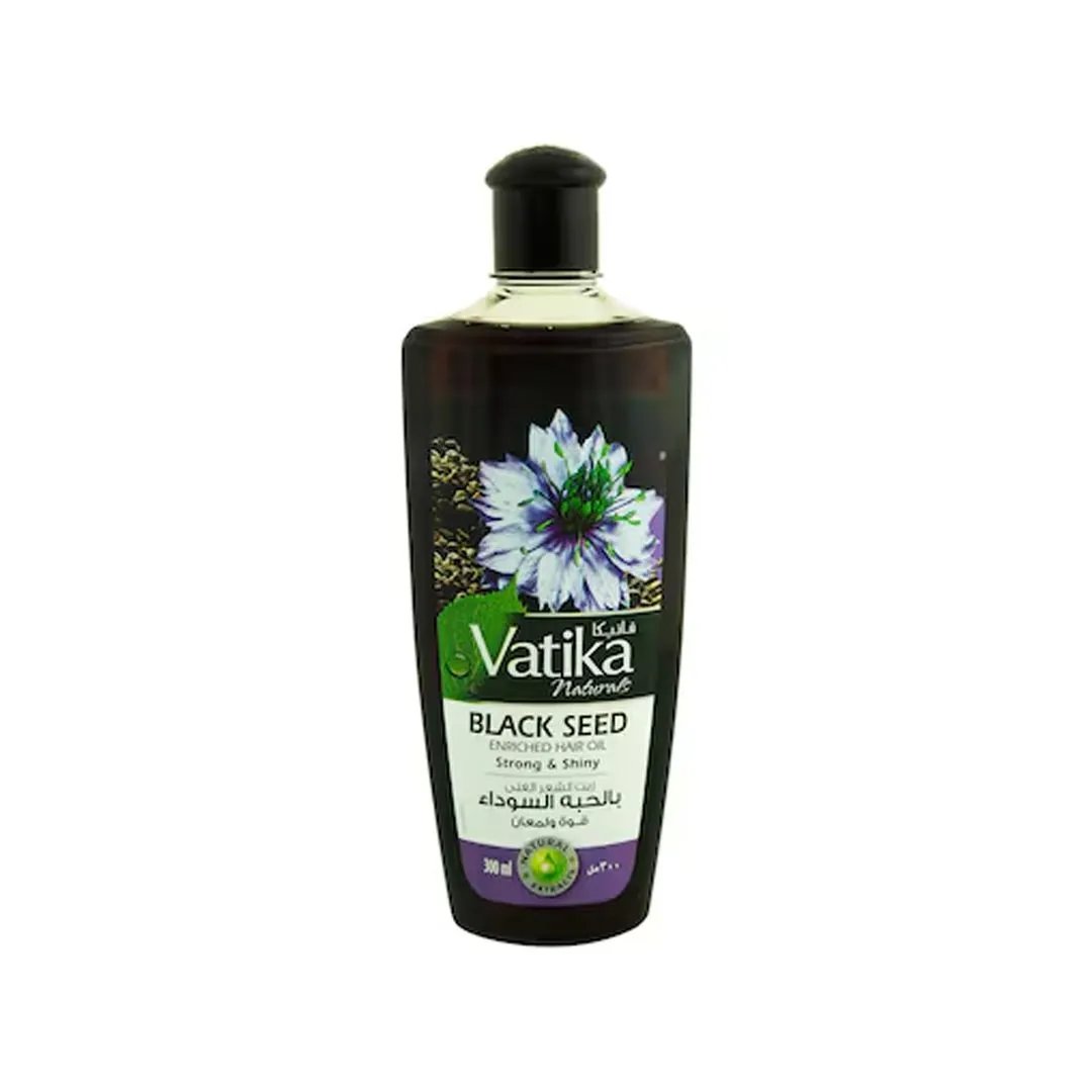 Vatika Black Seed Enriched Hair Oil Strong & Shiny 300 ml