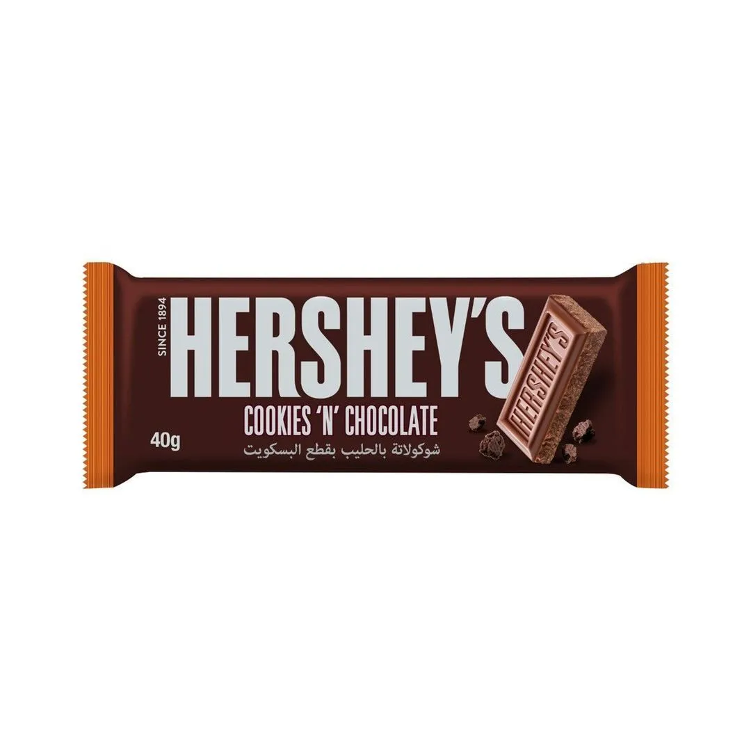 Hershey's Cookies 'n' Chocolate Bar, 40g