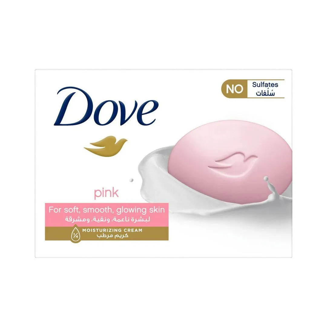 Dove Pink Moisturizing Soap Bar, 160g