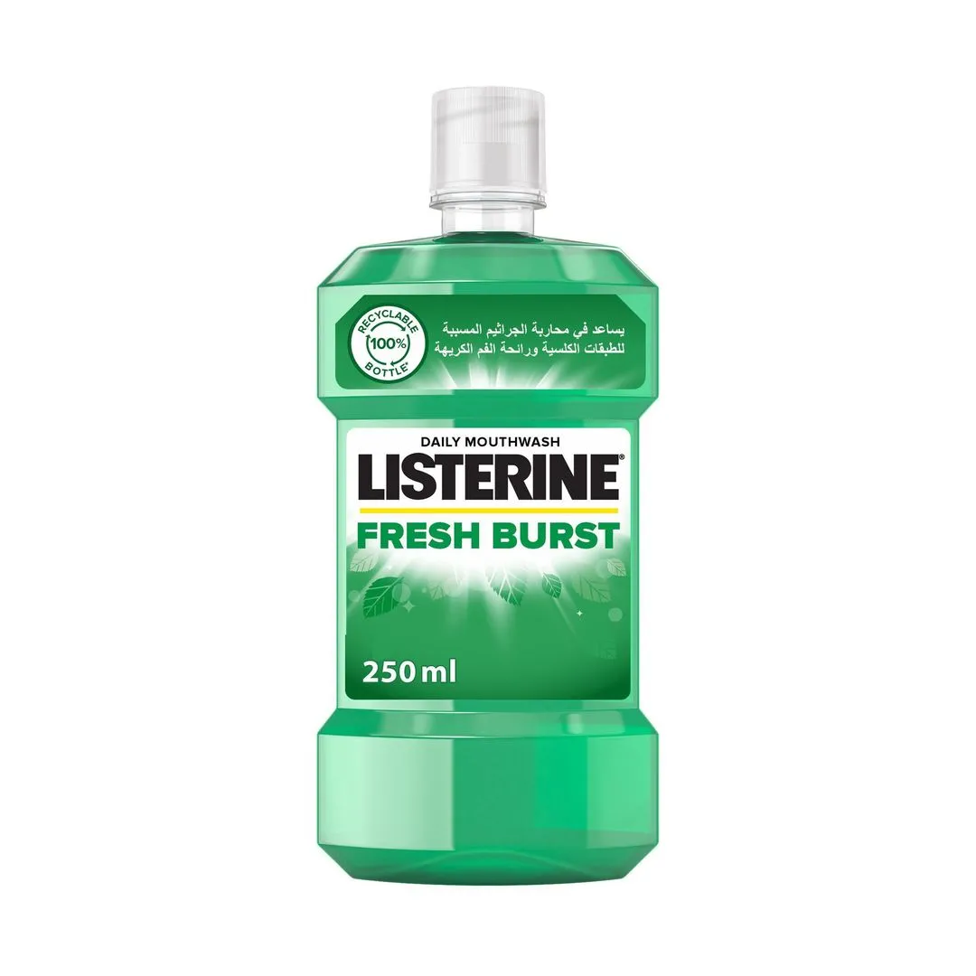 Listerine Fresh Burst Mouth Wash Fresh Breath, 250ml