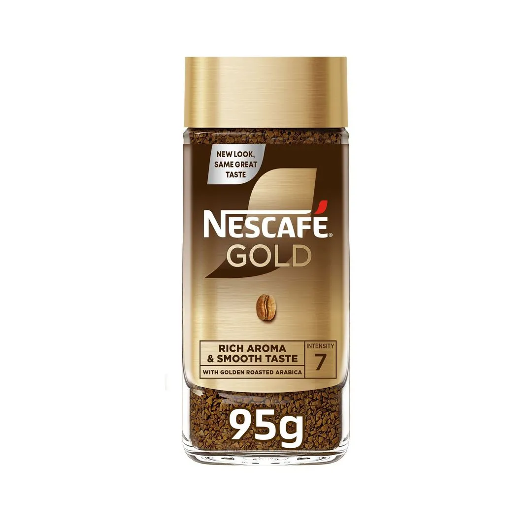 Nescafe Gold Dark Roast Instant Soluble Coffee Jar, 95g
