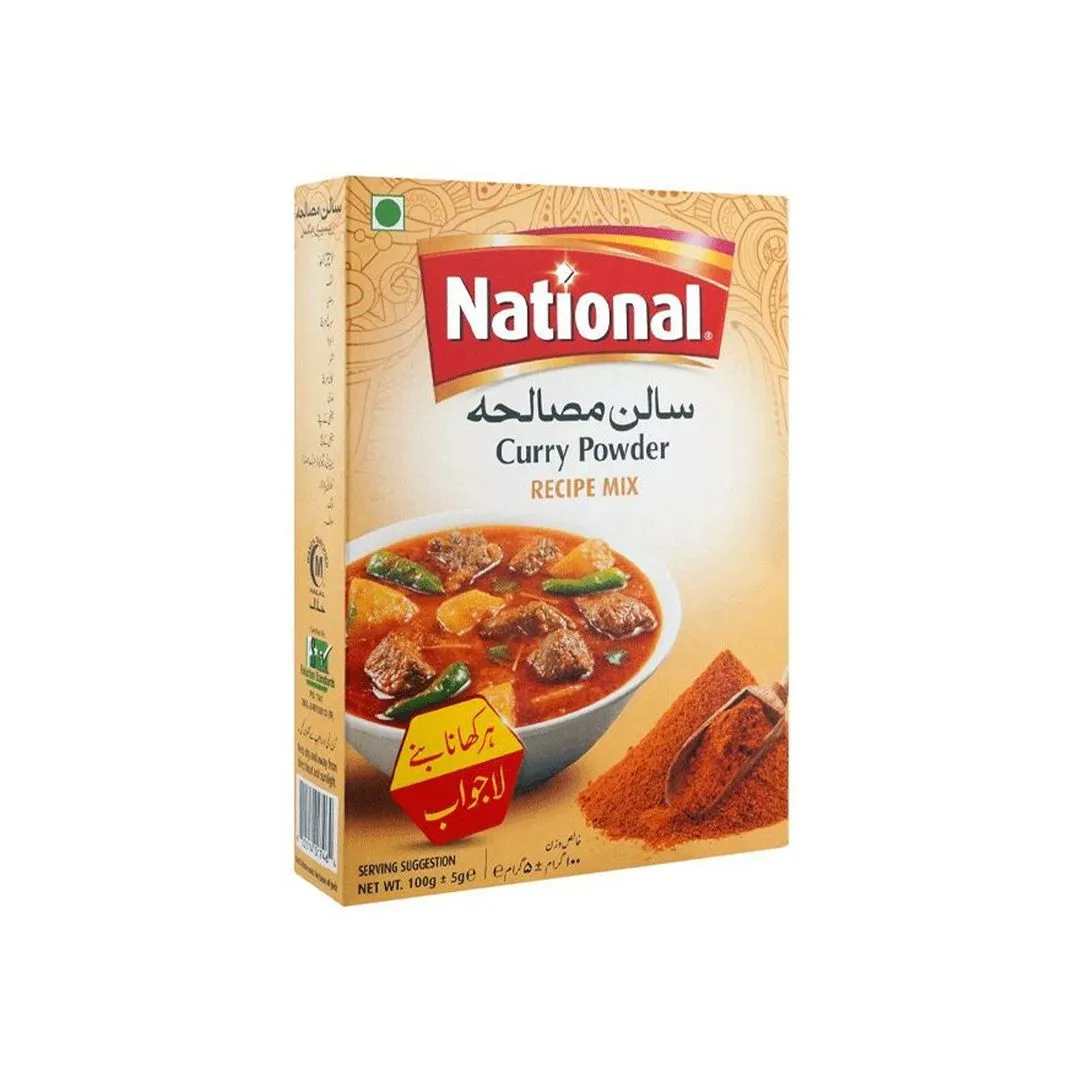 National Curry Powder 100Gm